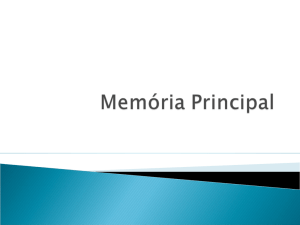 AULA4-Subsistema de mem&oacute;ria _RAM - DECOM-UFOP
