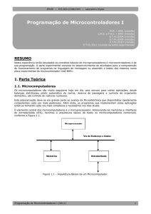 Programa&ccedil;&atilde;o de Microprocessadores