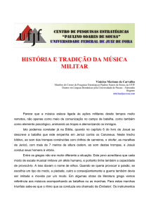 história e tradição da música militar