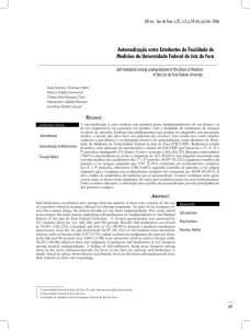 Automedicação entre Estudantes da Faculdade de