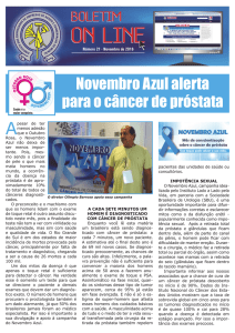 Novembro Azul alerta para o câncer de próstata