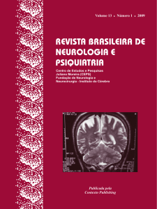 REVISTA BRASILEIRA DE NEUROLOGIA E PSIQUIATRIA