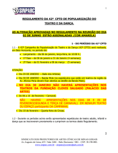 regulamento da 42ª cptd de popularização do teatro e da dança. as