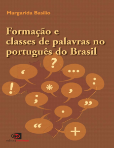 Formação e Classes de Palavras no Português do Brasil