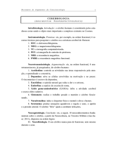 CEREBROLOGIA Intrafisicologia. Introdu&ccedil;&atilde;o: o c&eacute;rebro humano &eacute;