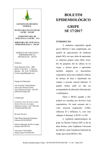 BOLETIM EPIDEMIOLÓGICO GRIPE SE 17/2017