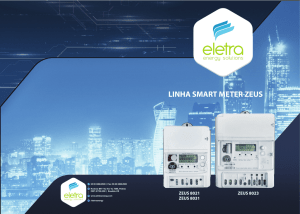 linha smart meter zeus - Eletra Energy Solutions