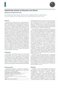 Hipertensão Arterial no Paciente com Câncer