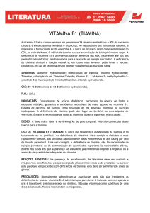 vitamina b1 (tiamina)