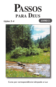 Passos para Deus- Livro 2