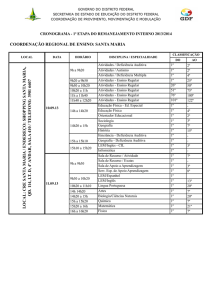 coordenação regional de ensino: santa maria local: cre sant a maria