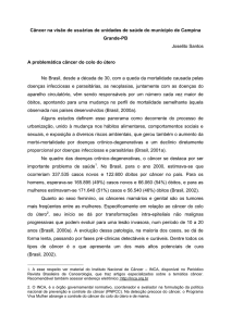 A problemática câncer do colo do útero