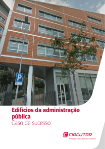 Edifícios da administração pública Caso de sucesso