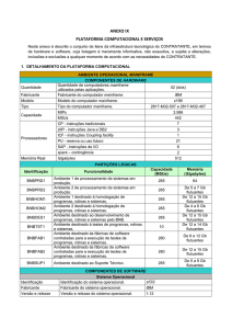 Anexo IX - Plataforma Computacional