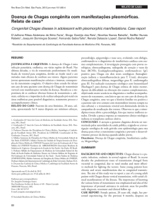 Doença de Chagas congênita com manifestações pleomórficas