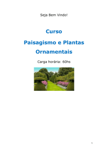 Curso Paisagismo e Plantas Ornamentais