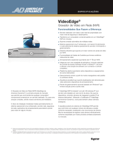 VideoEdge NVR Data Sheet
