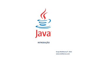 Microsoft PowerPoint - Java - Introdu\347\343o