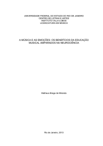 a m&uacute;sica e as emo&ccedil;&otilde;es: os benef&iacute;cios da educa&ccedil;&atilde;o musical