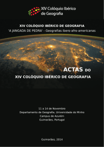 Capa_programa e resumos_XIV coloquio Iberico de geografia.cdr