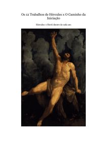 Os 12 Trabalhos de Hércules x O Caminho da Iniciação