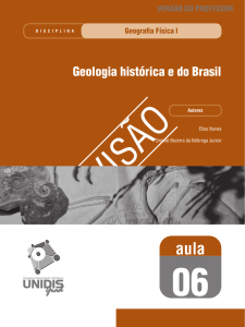 Geologia histórica e do Brasil