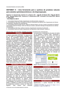 Trabalho - Sociedade Brasileira de Química