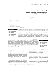 Doença muscular inflamatória juvenil: relato de seis