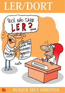 Cartilha LER/DORT - Sindicatos dos Bancários RN