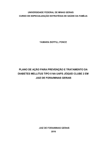 PLANO DE AÇÃO PARA PREVENÇÃO E TRATAMENTO DA