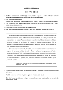 Prova comentada - Vestibular UFSC/2008