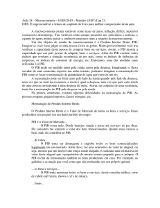 Aula 18 – Microeconomia – 03/05/2010 – Mankiw (2007) Cap 23