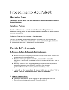 Procedimentos para AcuPulse