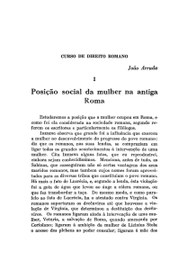 Posição social da mulher na antiga Roma