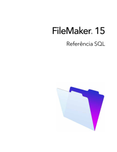 Referência SQL do FileMaker 15
