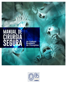 cirurgia - Colégio Brasileiro de Cirurgiões