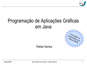Programação de Aplicações Gráficas em Java - LAC