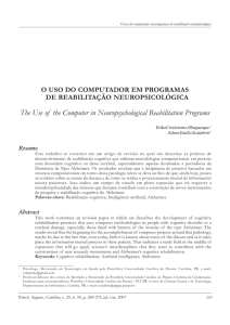The Use of the Computer in Neuropsychological