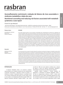 Aconselhamento nutricional e redução de fatores de risco