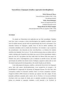 De Marco, Rodrigues, Sampaio (2011) Neurociência e Linguagem