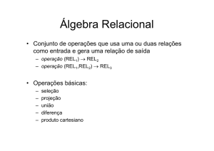 Álgebra Relacional