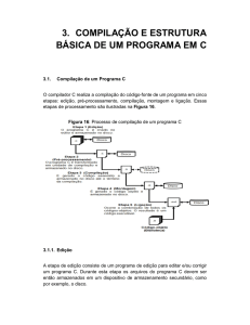 3. compilação e estrutura básica de um programa em c