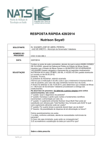 Nutrison e Alzheimer 2014