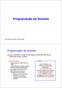 Programação de Sockets