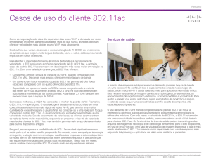 Casos de uso do cliente 802.11ac