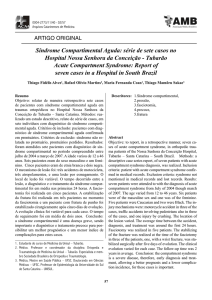 Síndrome Compartimental Aguda - Associação Catarinense de