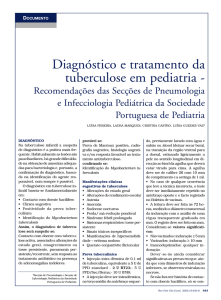 Tuberculose em pediatria