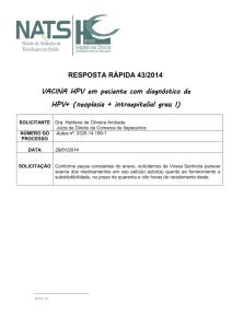 Vacina HPV