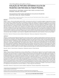 avaliação de fraturas vertebrais ocultas em pacientes com fraturas