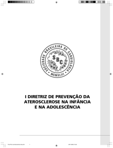 I Diretriz de Prevenção da Aterosclerose na Infância e